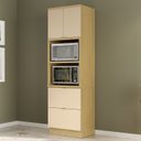 Ver imagem 1 de Torre Quente 2 Portas 2 Gavetas Ellite Yescasa Amarelo/Canary/Off White