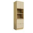 Ver imagem 4 de Torre Quente 2 Portas 2 Gavetas Ellite Yescasa Amarelo/Canary/Off White