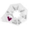 Porta Comprimidos Semanal Suplementos 7 Divisorias Caixa Medicamentos Organizador com Tampa - 4