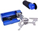 Ver imagem 1 de Fogareiro a Gás Portátil Slim Azul com Acendedor Automático Kala