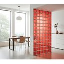 Ver imagem 7 de Tijolo de Vidro 19 X 19 X 8 Cm Vermelho 6 Unidades Tradestar