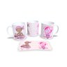 Canecas Branca de Porcelana Personalizadas Outubro Rosa - 1