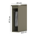 Ver imagem 2 de Balcão Porta Toalha 20cm c/ Tampo Connect Duna Henn
