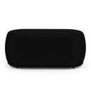 Ver imagem 6 de Kit 02 Puffs Decorativos Orgânicos Molly 02 Lugares Couríssimo Preto - Desk Design Cor Preto