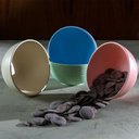 Ver imagem 3 de Kit 50 Bowls Bambu Plástico 12x6cm Cumbucas Tigelas Coloridas Sobremesas Frutas