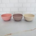 Ver imagem 2 de Kit 50 Bowls Bambu Plástico 12x6cm Cumbucas Tigelas Coloridas Sobremesas Frutas