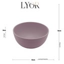Ver imagem 6 de Kit 50 Bowls Bambu Plástico 12x6cm Cumbucas Tigelas Coloridas Sobremesas Frutas