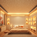 Ver imagem 2 de Céu Estrelado Original Branco Led Fibra Ótica 800 Estrelas