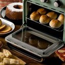 Ver imagem 4 de Forno Air Fryer Vintage Verde 16l 1200w 127v Ariete