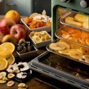 Ver imagem 3 de Forno Air Fryer Vintage Verde 16l 1200w 127v Ariete