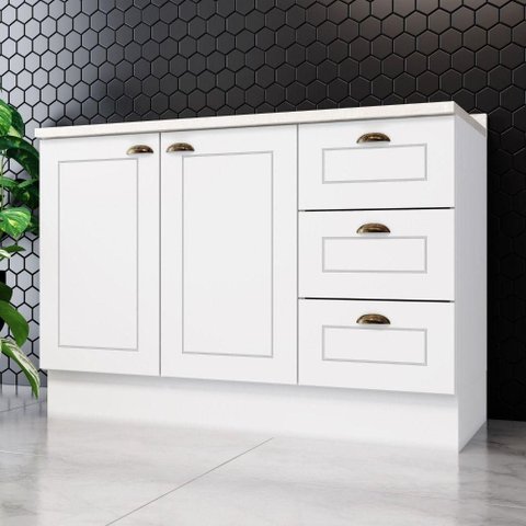 Balcão de Cozinha Henn Americana 2 Portas 120cm