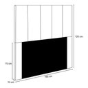 Ver imagem 3 de Cabeceira Cama Box Casal Queen 160cm Pérola Marrom
