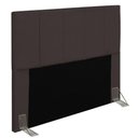 Ver imagem 1 de Cabeceira Cama Box Casal Queen 160cm Pérola Marrom