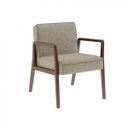 Ver imagem 2 de Poltrona Decorativa 60x82x79cm Madeira Maciça Maite