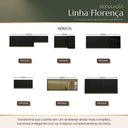 Ver mais imagens de Armário Cozinha Modulada Completa 252cm Florença Multimóveis MP2447 Preto