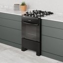 Ver imagem 7 de Fogão de Piso 4 Bocas Smart Glass Preto com Mesa de Vidro e Forno 50L - Realce