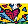 Puzzle Quebra Cabeça 500 Peças Romero Britto A New Day Grow - 4