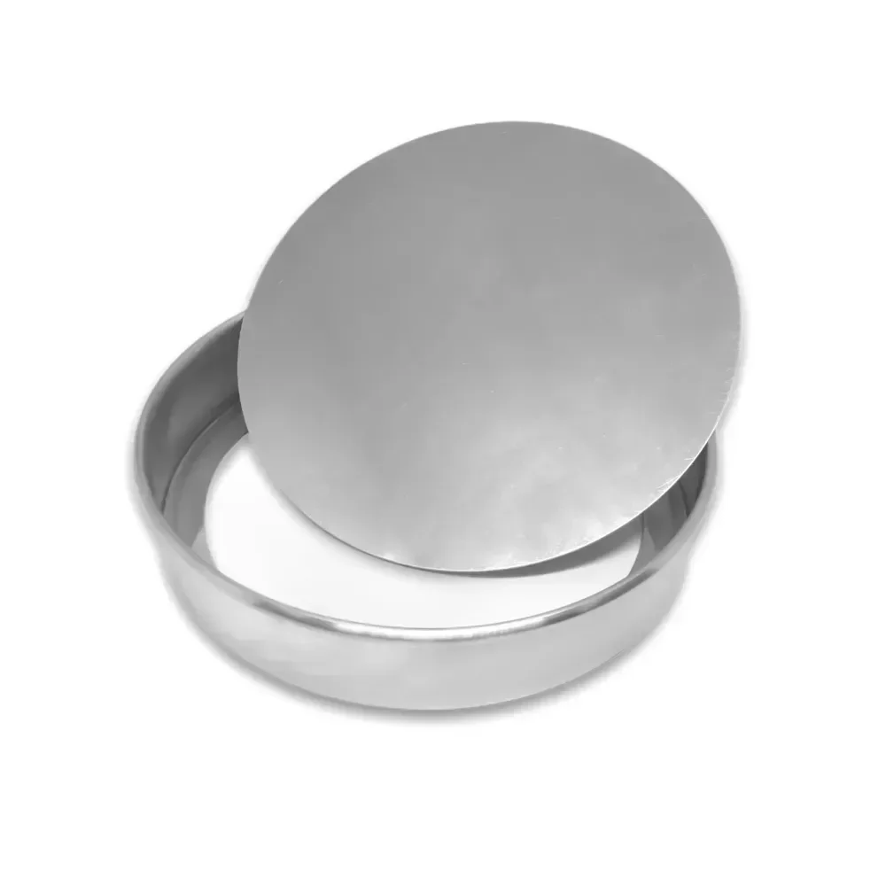 Forma de Bolo Redonda Fundo Falso de Aluminio Reta 25x5 Cm 1169 Doupan