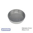 Ver imagem 3 de Forma de Bolo Redonda Fundo Falso de Aluminio Reta 25x5 Cm 1169 Doupan