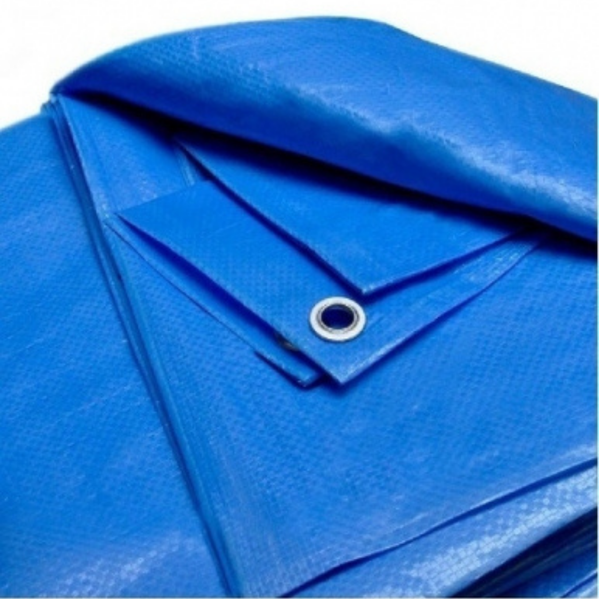 Lona 2x2 Azul Impermeável Carreteiro Piscina 200 Micras Grossa Reforçada - 8