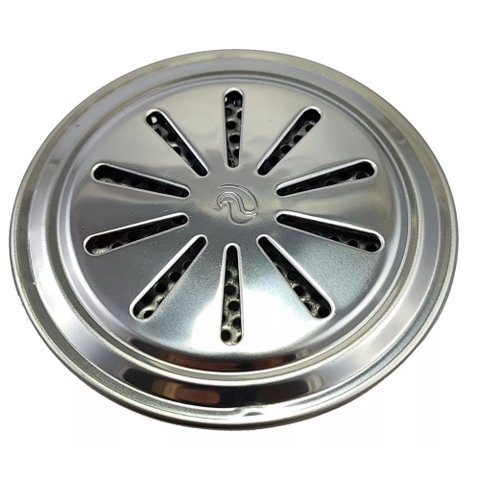 Dreno de Parede Anti-hair em Inox para Piscina de Alvenaria