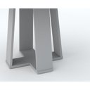 Ver imagem 3 de Mesa de Jantar Redonda Isabela 1,35m com Tampo Giratório Off White/off White/off White - New Ceval