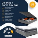 Ver imagem 7 de Cama Box Baú com Colchão de Espuma D45 Double Face Territory Hellen Queen 158cm