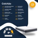 Ver mais imagens de Cama Box Baú com Colchão de Espuma D45 Double Face Territory Hellen Queen 158cm
