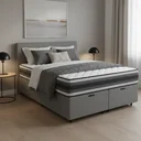 Ver imagem 1 de Cama Box Baú com Colchão de Espuma D45 Double Face Territory Hellen Queen 158cm