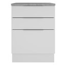 Ver mais imagens de Balcão Madesa Stella 60 cm 3 Gavetas Branco
