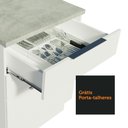 Ver imagem 4 de Balcão Madesa Stella 60 cm 3 Gavetas Branco