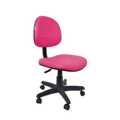Cadeira Executiva Giratoria Zeus - Couro Sintetico Corano - Pink