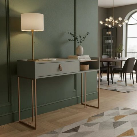 Aparador Merk Linha Moderna 120cm com Gaveta