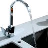 Torneira Gourmet Slim Giro de Corpo 360º Monocomando com Misturador de Temperaturas Agua Quente e Fr - 1