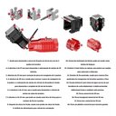 Ver imagem 7 de Chave Hidraulica Multifuncional Profissional 18 em 1 - para Pia/torneira, Instalação e Reparo Fácil