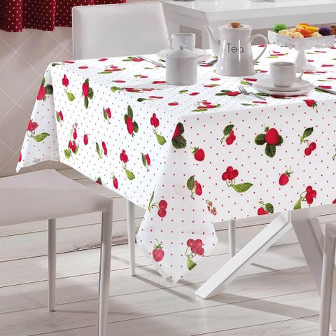 Toalha de Mesa 4 Lugares Quadrada Clean - Dohler Iolanda