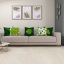 Ver imagem 2 de Kit 5 Almofadas Cheias 40cm X 40cm Decorativas Estampadas Digital Coloridas Sala Sofá Quarto Folhas