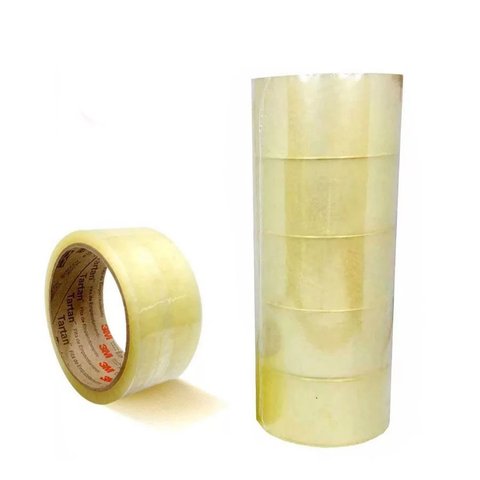 4 Fita 3M Transparente 45MM X 100 Metros