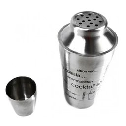 Kit Caipirinha Coqueteleira e Socador Inox 500ml - 3