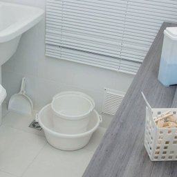 Bacia Plástica 14L Astra com Alças Laterais Balde Redondo para Limpeza Branco - 2