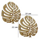 Ver imagem 2 de Conj 2 Descanso de Panelas Costela Adão Mdf 22cm Grande