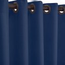 Ver imagem 1 de Cortina Pvc Blackout Corta Luz 280X180 Coleção Nova Admirare Cor: Azul Marinho