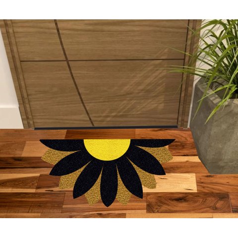 Tapete Vinil Flor no Formato Perfeito para Portas de Entrada Salas e Decoração.