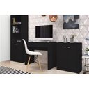 Ver imagem 1 de Escritório Completo (1 Mesa de Computador Me4107 + 1 Balcão Me4103 + 1 Estante Me4110) 3 Peças