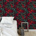 Ver imagem 2 de Papel de Parede Temático Estilo Tatuagem - 1,50x0,50m