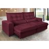 Sofá Retrátil e Reclinável 2,50m Molas Ensacadas Suede Miami - Sofá Casa - 2