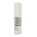Ver imagem 1 de Mesa de Cabeceira Modulada 02 Portas 03 Gavetas Seletto Henn