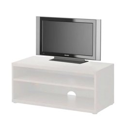 Rack Sala Branco de Chão para Tv Ate 32 Polegadas em Mdf - 4