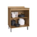 Ver imagem 4 de Balcão de Cozinha com Tampo 2 Portas de Bater Gaia 