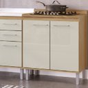 Ver imagem 1 de Balcão de Cozinha com Tampo 2 Portas de Bater Gaia 